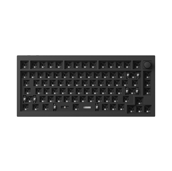 Keychron Q1 Max QMK/VIA Wireless Fully Assembled Knob - Carbon Black