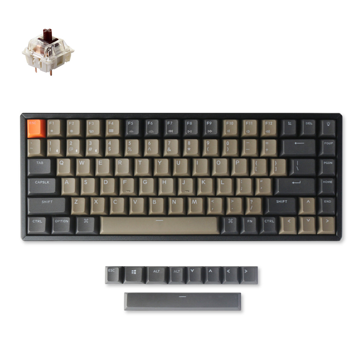 Keychron K2 high quality Mechnical Keyboard - Brown Switch