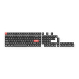 Keychron Double Shot PBT OSA Full Set Keycap Set Dark black for Q0, Q1, Q2, Q3, Q4, Q5, Q6, Q7, Q9, K2, K2 Pro, K4, K6, K6 Pro, K8, K8 Pro, K10, K12, K14, C1, and C2.